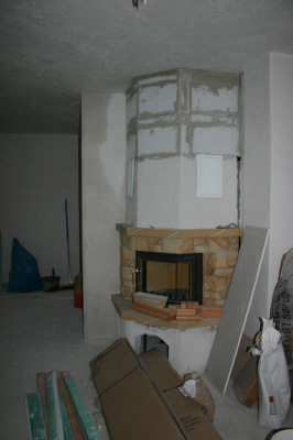 Wohnzimmer im Aufbau 01